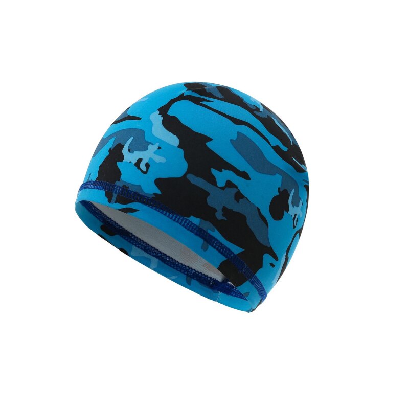 Outdoor Fleece Sports Hat Fishing Cycling Hunting Cap Men Women Warm Windproof Winter Cap Camping Hiking Caps: Royal blue camo