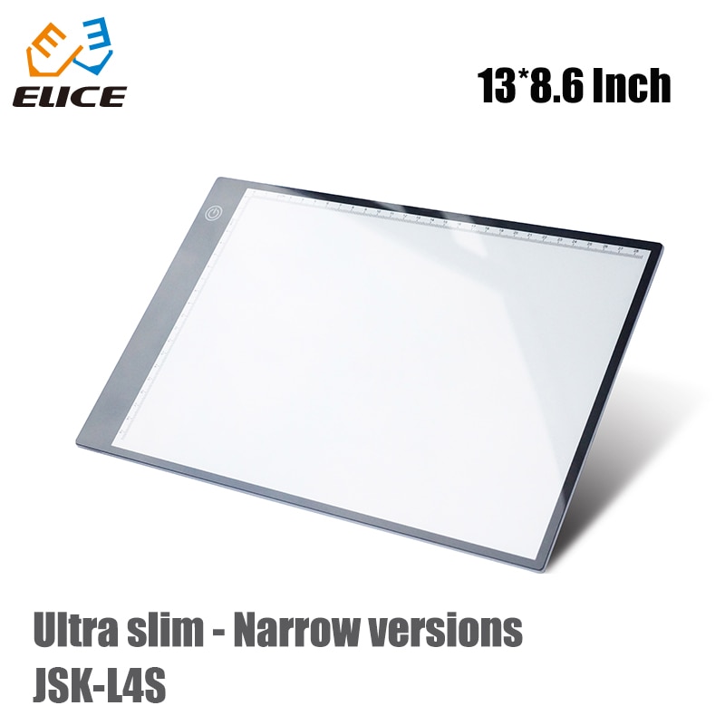 Elice 1 Set A4 Super Dunne Mini Digitale Tekening Tablet Groter Schakelaar Symbool Led Verlichten Tracing Light Tafel Voor