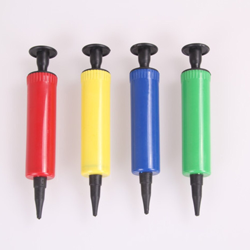 SUPEWOLD Balloon Inflator Plastic Birthday Portable Hand Air Pump Party Decor Supply Air Blower Random Color