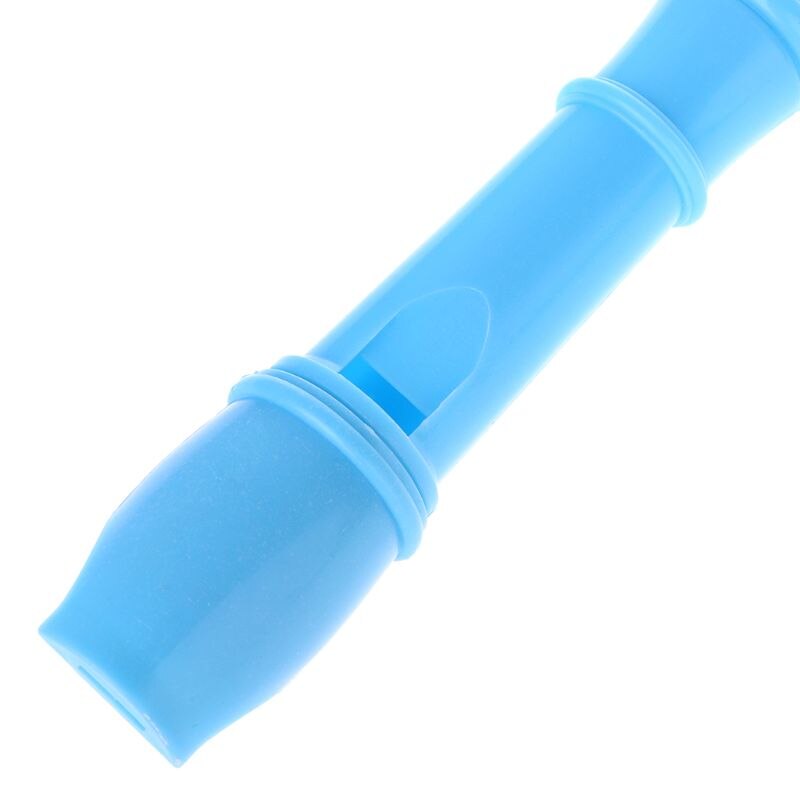 8 otworów C klucz sopranowy plastikowy instrument muzyczny rejestrator długi flet