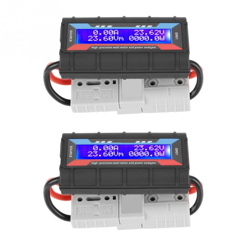4.8 V ~ 60 V Hoge Nauwkeurigheid Watt Meter Voltage Amp Meter Analyzer Watt Power Tester Elektrische Meetinstrumenten