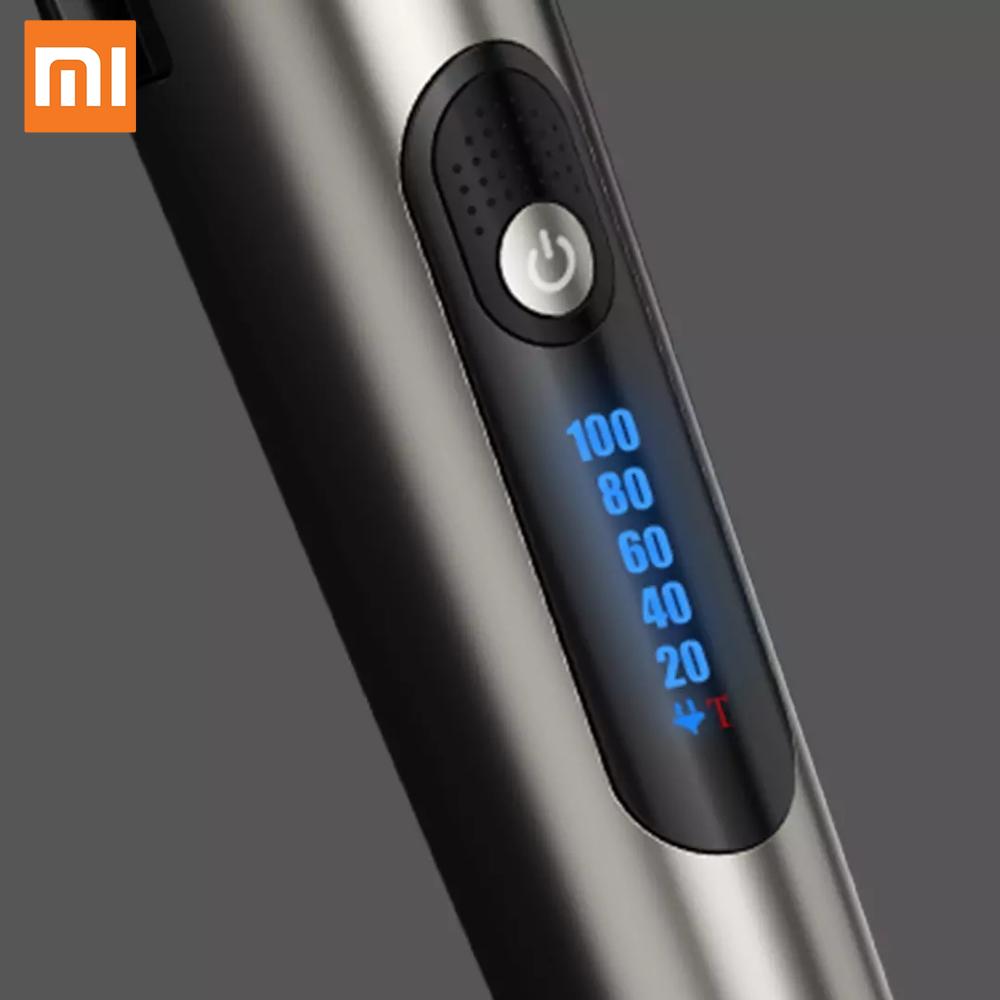 Xiaomi riwa hårklippare personlig elektrisk trimmer laddningsbart starkt stålskärhuvud med tvättbar led-skärm