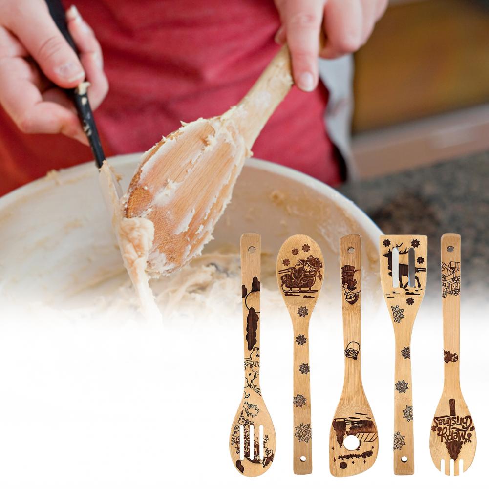 Bamboo natural wood tableware spoon colander spoon special nano- soup skimmer cooking spoon wooden kitchen tool
