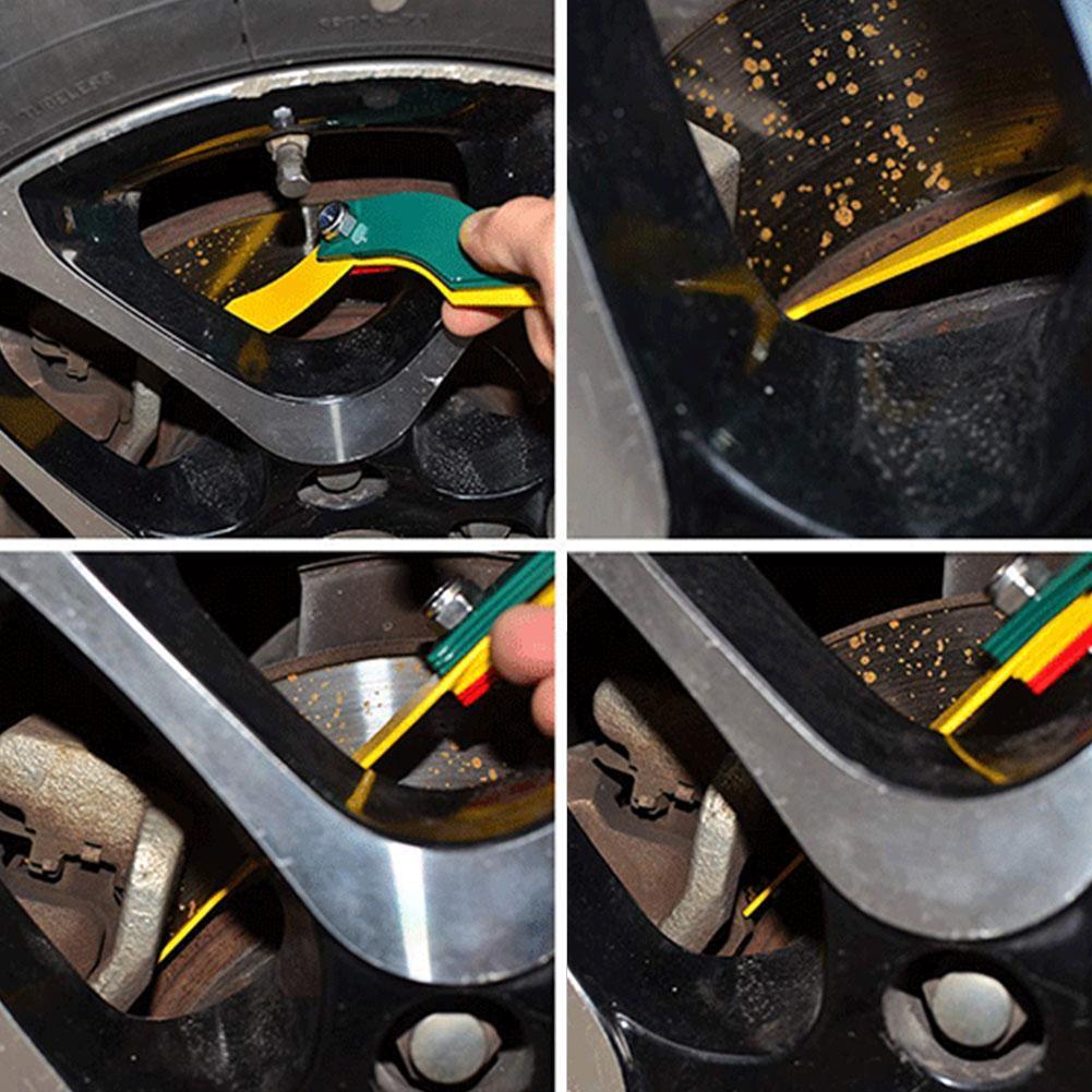 1pcs Brake Pad Scale Brake Pad Thickness Gauge Brake Thickness Pad Brake Pad Instrument Measuring Measuring Instrument Wear