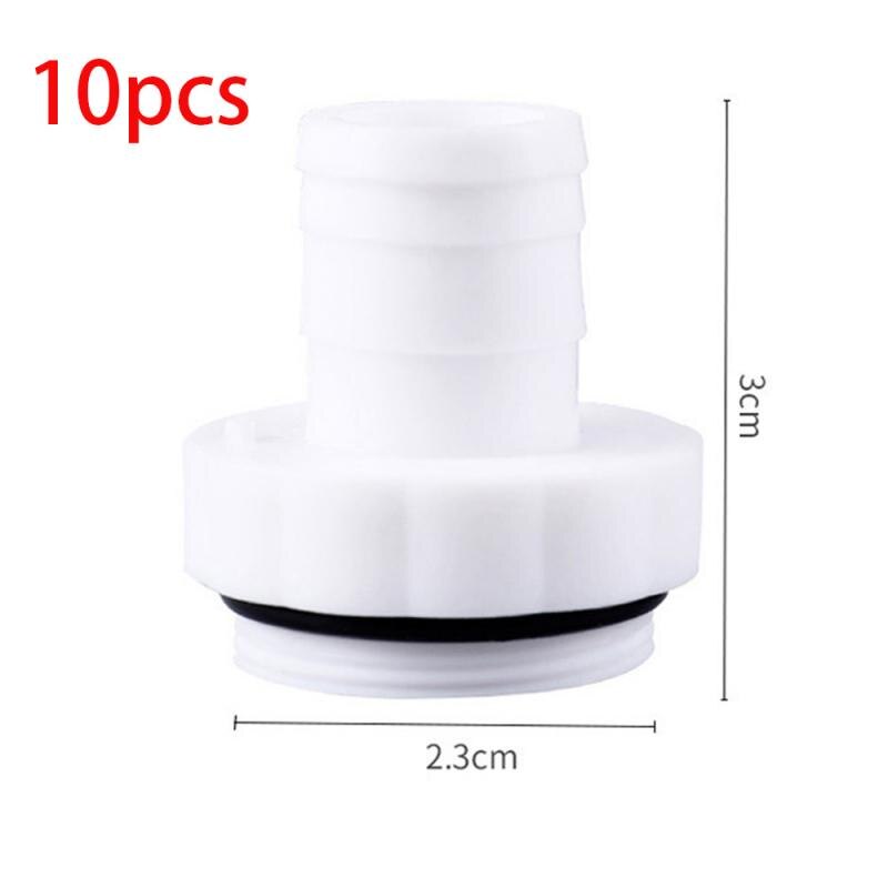 Plastic Shower Faucet Splash Head Adapter Universal Kitchen Basin Multi-Function Adapter Fittings Faucet Accessories: 10pcs