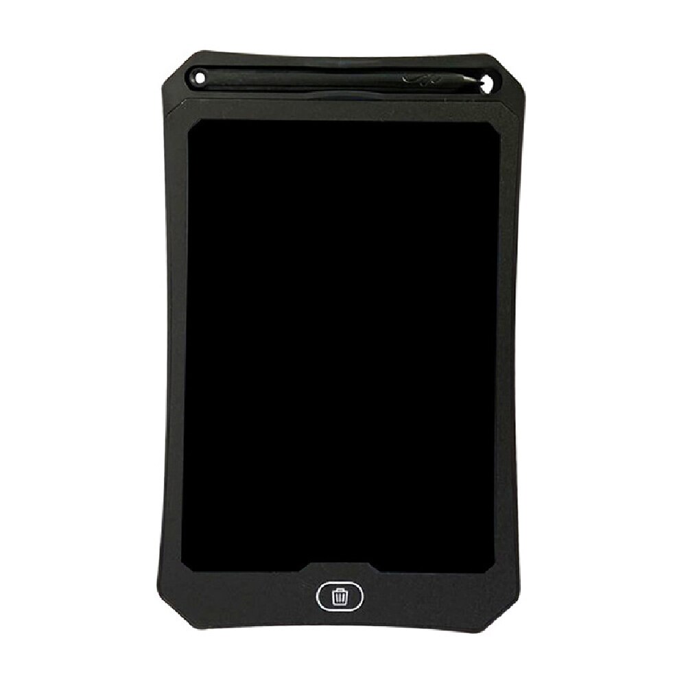 8.5 inch tekentablet, schrijftablet, lcd-grafisch bord, elektronisch dierenbord, schrijfblok voor kinderen: Zwart
