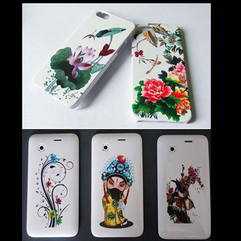 Atramentowa naklejka wodna papier transferowy A4 rozmiar DIY gwóźdź naklejka przezroczysty kolorowy papier drukowy atramentowy papier robić naklejek wodnych