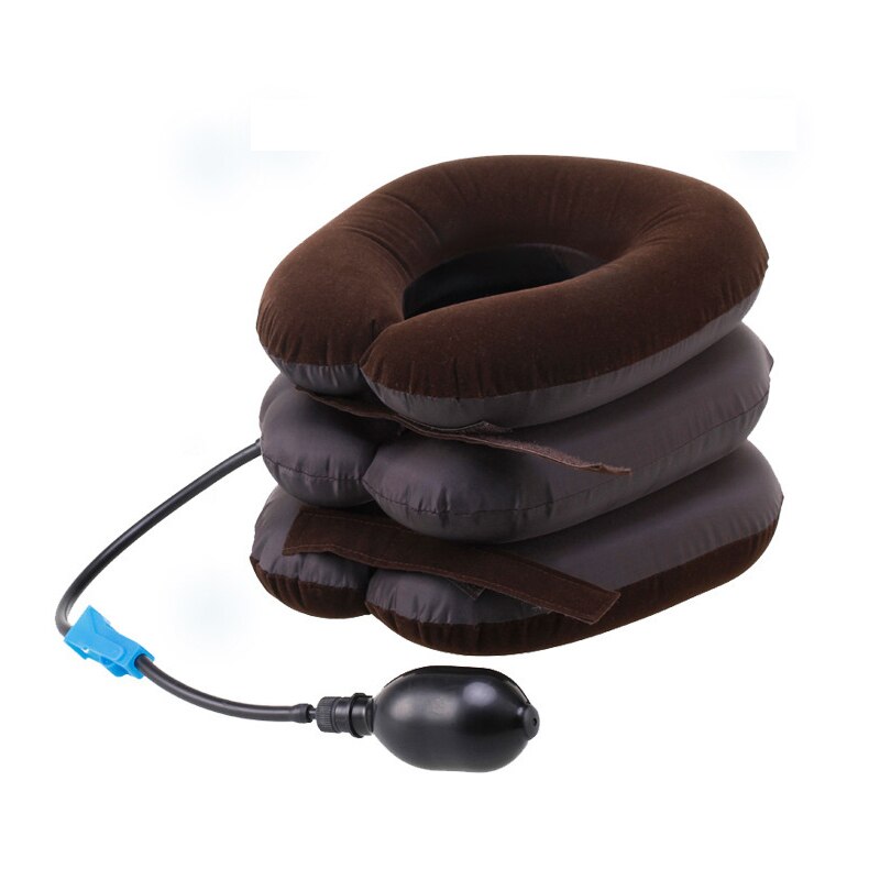 Inflatable Neck Support Cervical Support Inflatable Air Traction Massager U-Shaped Cervical Collar Health Care Therapy Device: Default Title