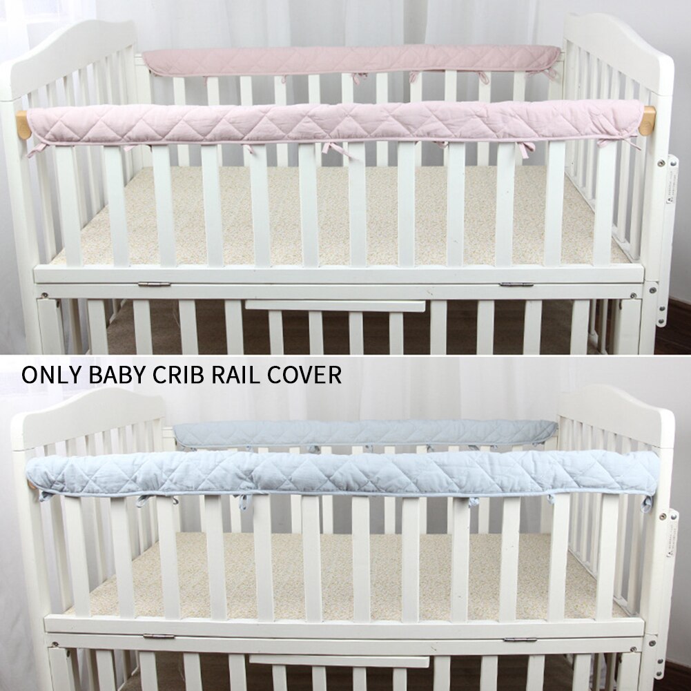 Ząbkowanie straż przednia strona ochronna anty ugryzienie niemowlę wyściełane noworodka opieki domu łóżeczko dziecięce szyna pokrywa zawinąć miękki zderzak na długi