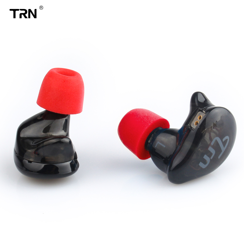 TRN 3Pairs (6pcs) Wired Earphone Memory Cotton Earmuffs Rebound Earplugs Headset PU Sponge Memory Sponge Headphones Eartips