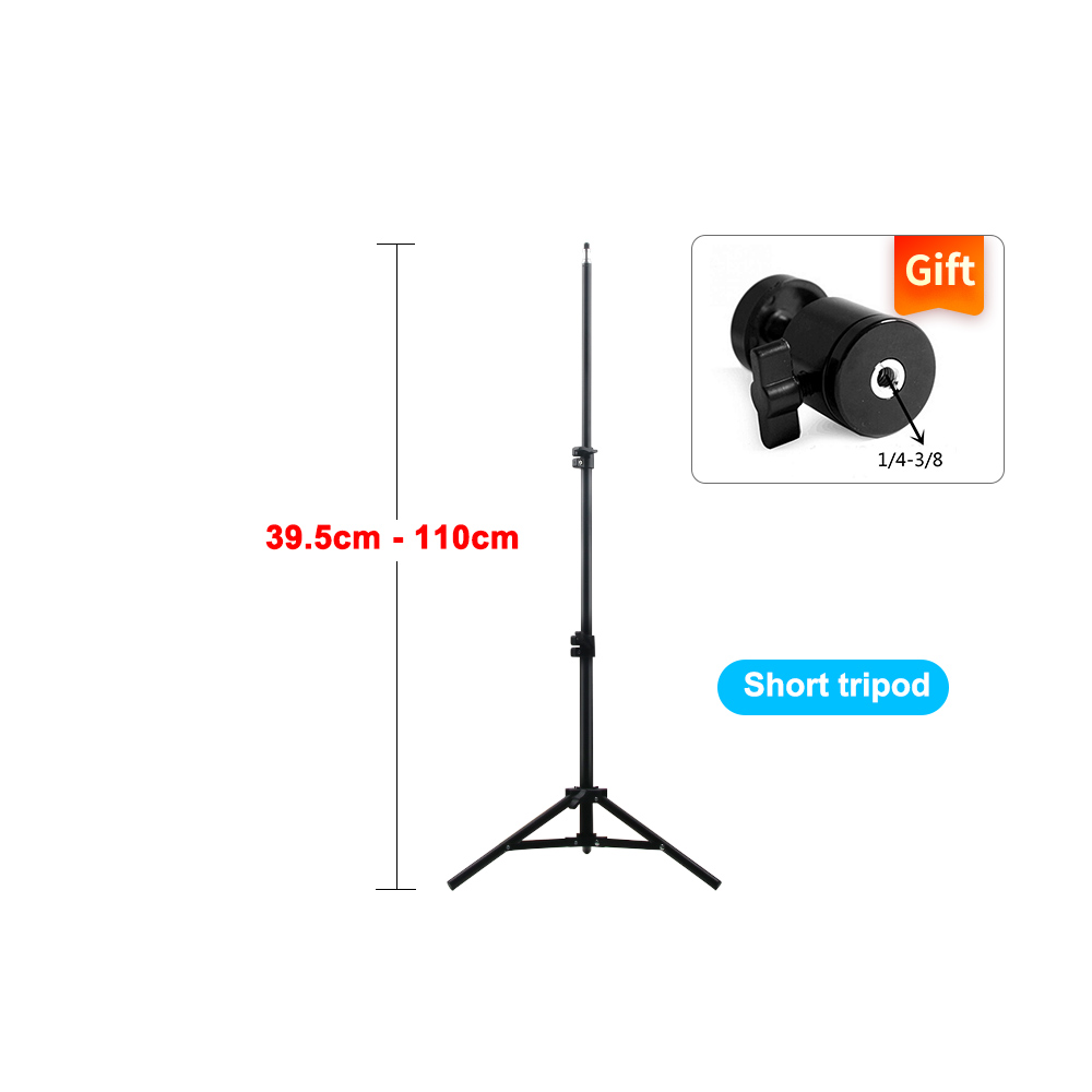 110 160cm Photography Tripod Tray Adjustable Projector Bracket Light Stand Mount Tripods for Xiaomi Smartphone Camera Laptop: 39.5-110cm