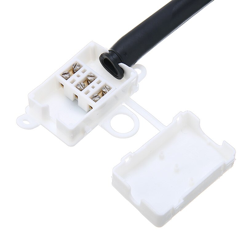 3 Pin Electrical Cable Wire Connector Junction Box 10A 250V Waterproof IP44 Durable Electrical Equipment Connectors Terminals