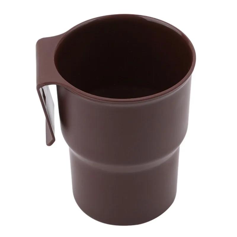 Auto Wasserbecherhalter Auto Klimaanlage Steckdose Aufhängungshalterung feste Halterung Tasse multifunktionales Getränkeregal: Schwarz