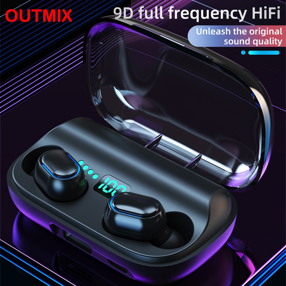 T11 Tws Bluetooth 5.0 Oortelefoon 9D Stereo Draadloze Oortelefoon Headset Hi-Fi Oordopjes Hd Oproep Waterdicht