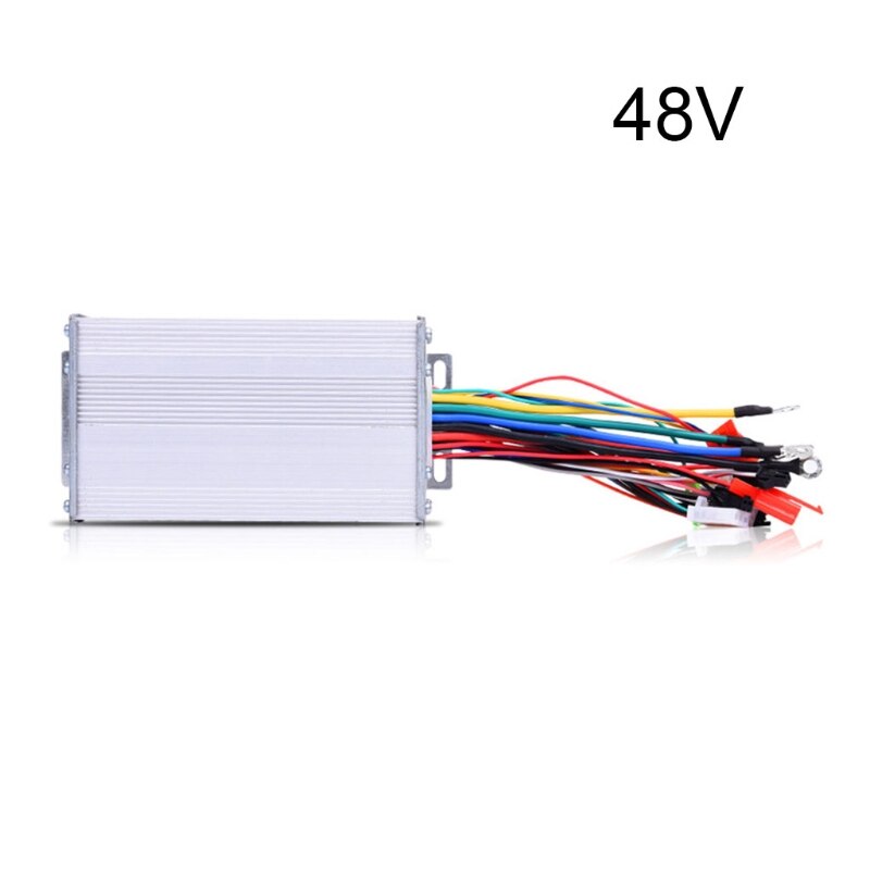 Intelligent Brushless Motor Speed Controller Driver 500W High-Power Aluminium Alloy E-Bike for Electric Bicycle Scooter .: Default Title