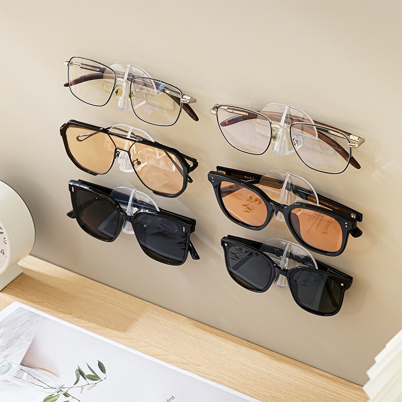 Estante de exhibición para almacenamiento de gafas de sol, monturas ópticas, estante para gafas, armario para el hogar, soporte para gafas de baño