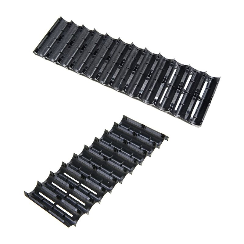 10PCS 2x1 0P/2x13P Cell Plastic 18650 supporto distanziatore batteria staffa cilindrica per accessori per la conservazione della batteria