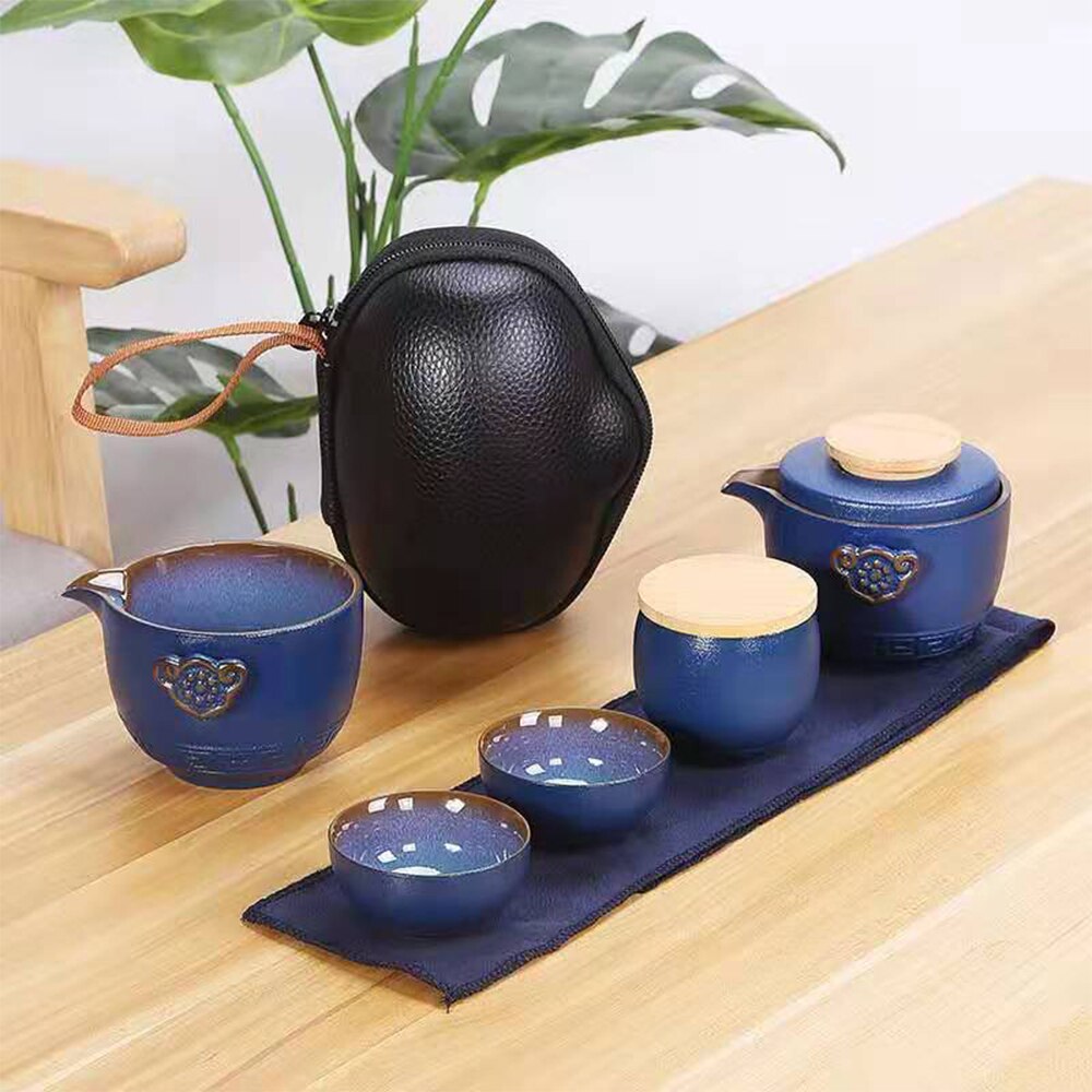 LUNYY Drinkware Set Chinese Kung Fu Reizen Thee Set