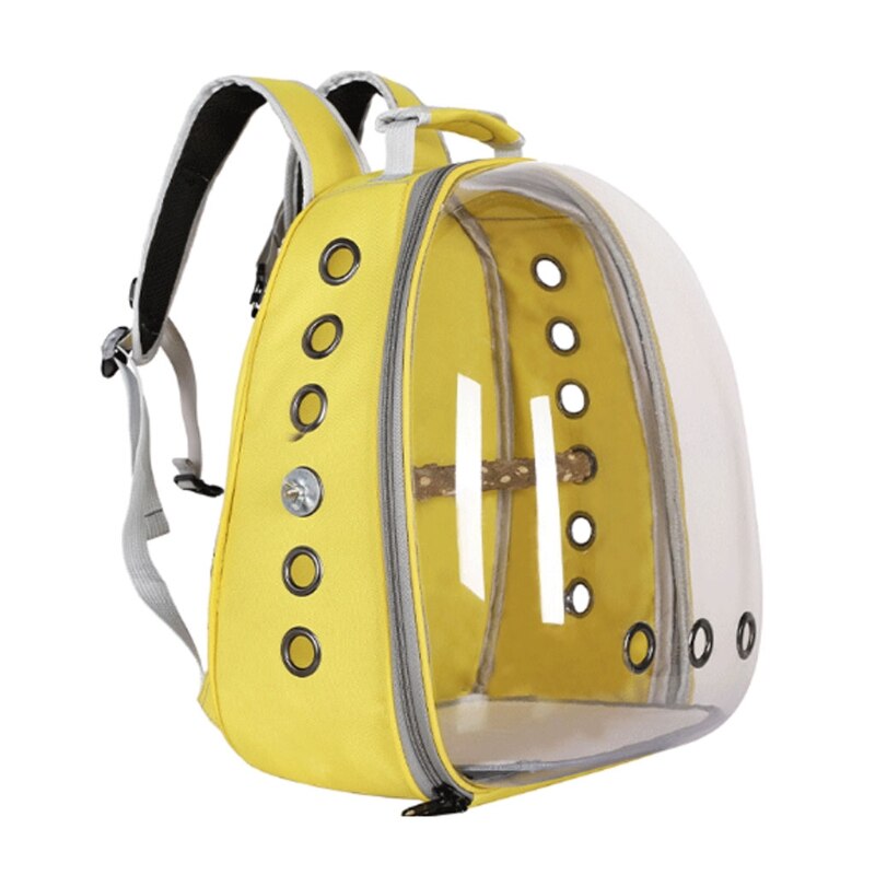 Vogel Papegaai Rugzak Carrier Reistas Met Baars Stand Voor Parkieten Valkparkieten Conures Vinken Lovebirds Kleine Medium Vogels