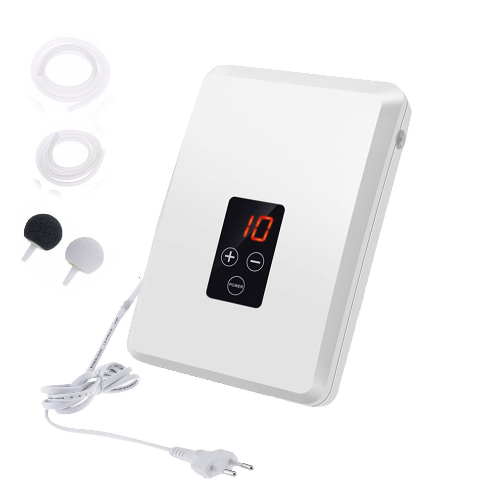 Alanchi generador de ozono 220V 600mg purificador de aire ozonizador temporizador de rueda aceite vegetal carne fresca purificar aire y agua ozono enchufe de la UE