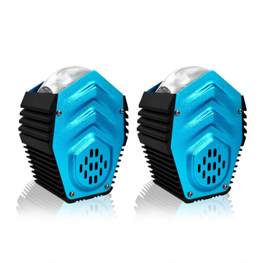 2Pcs High Beam Led Projector Lens Koplamp 12V 72W 5000K Matrix Led Licht Voor H7 9005 9006 Mistlamp Retrofit Auto Licht Diy