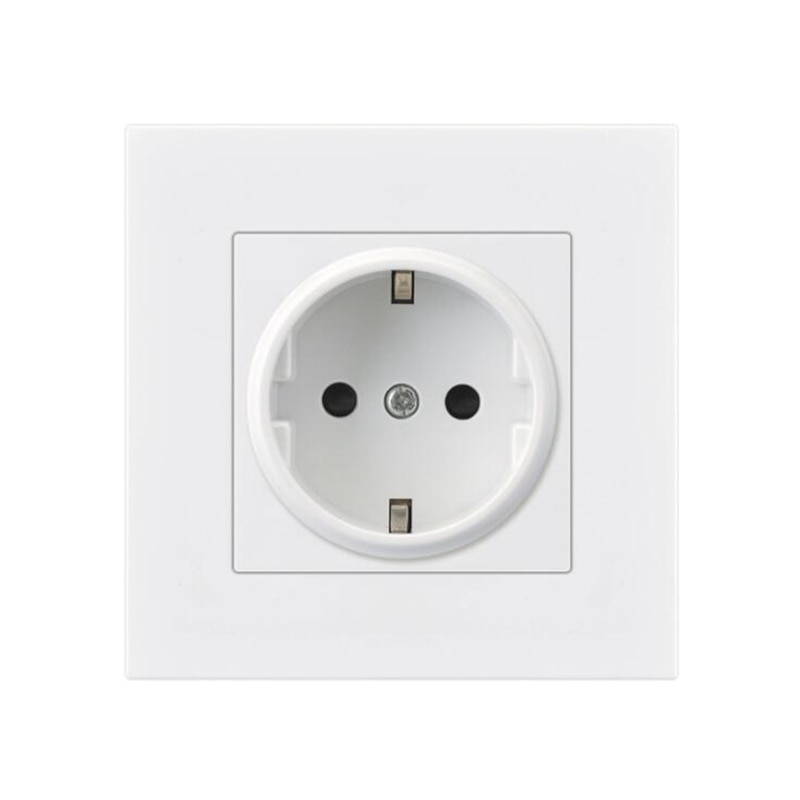 16A French European-style European standard regulations French standard French EU 86 type wall ground socket: German
