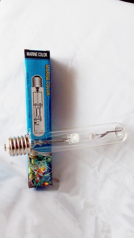 250w 10k 14k 20k HQI E40 socket Single Ended Metal Halide Bulb for marine tank coral live rock reef coral fish aquarium