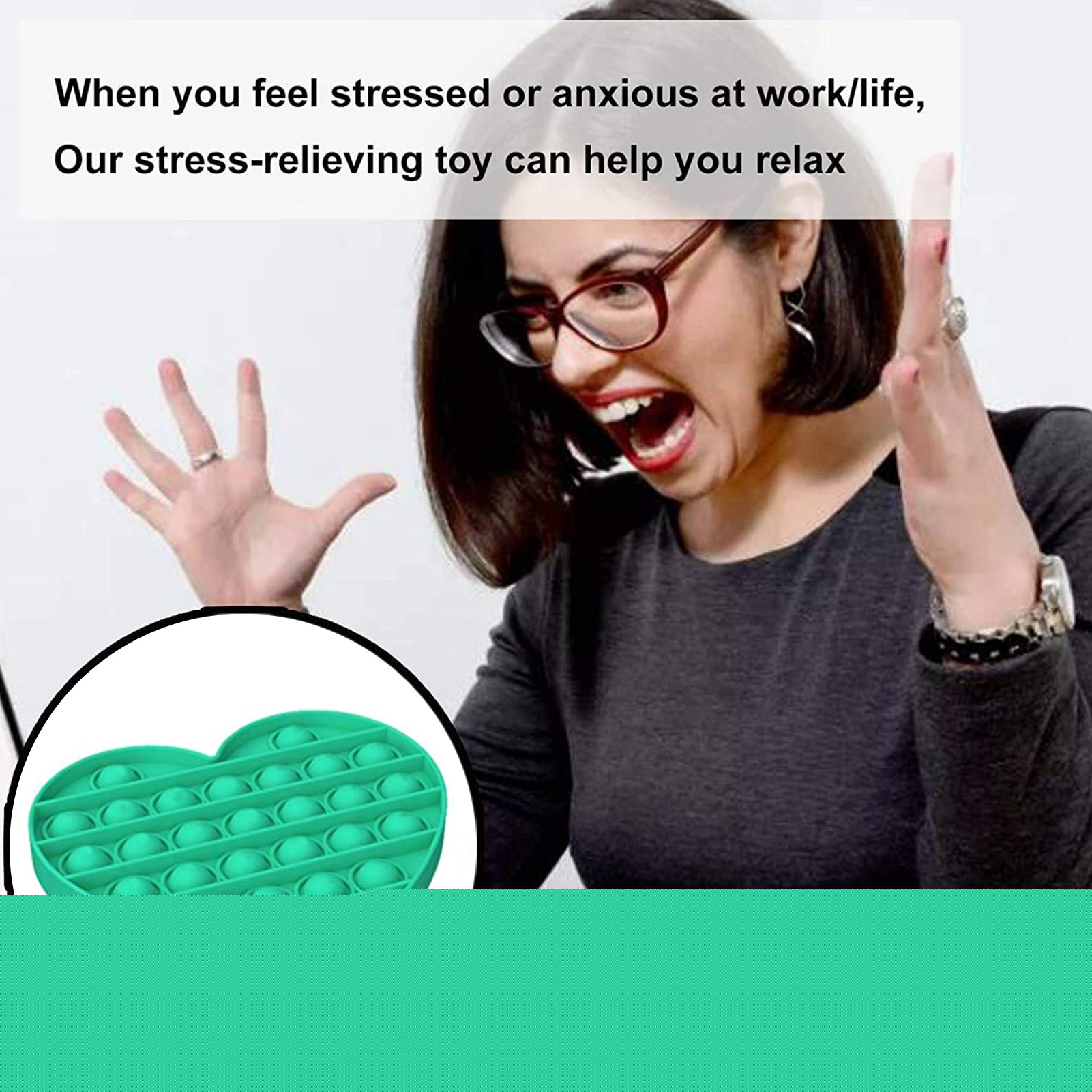 Anti-stress-Spielzeug Set Push-Pop Blase Sensorischen Zappeln Spielzeug Autismus Spezielle Bedürfnisse Stressabbau Spielzeug Squishy Für Kinder