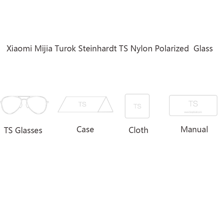 Xiaomi Mijia-gafas de sol polarizadas de nailon, lentes de sol polarizadas a prueba de rayos UV de acero inoxidable, a la