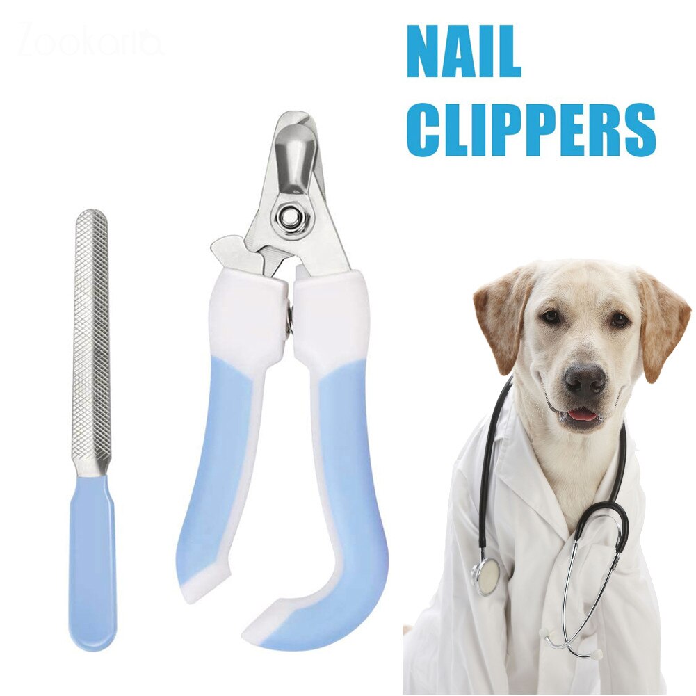 Pet Cat Dog Nail Clipper Cutter Stainless Steel Grooming Scissors Clippers Claw Nail Scissors with Lock
