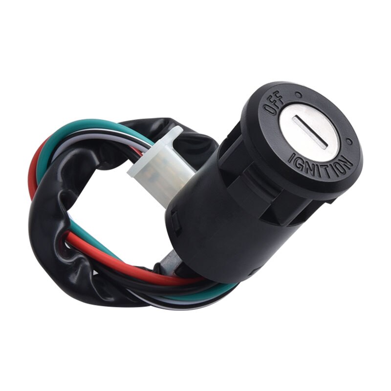 Interruptor de encendido modificado para motocicleta, reemplazo de cilindro de bloqueo de llave, 4 cables para ATV 50 70 90 110 125 CC partes de motocicleta