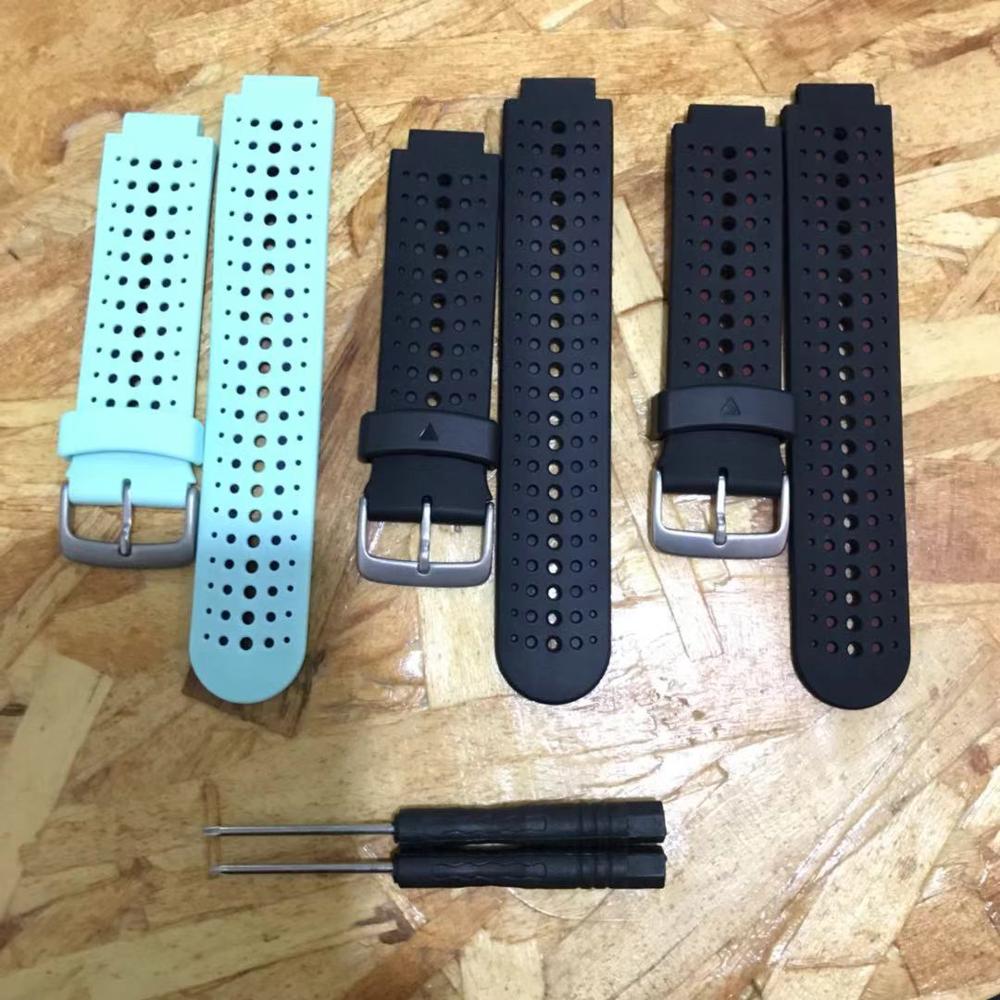 Pour Forerunner 235 bracelet Original appliquer à GARMIN 230/235/735xt/220/620/630 remplacer silicone d'origine s