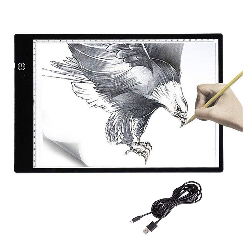A4/A5 LED Light Pad Tracer 3mm tavolo da disegno u... - Vicedeal