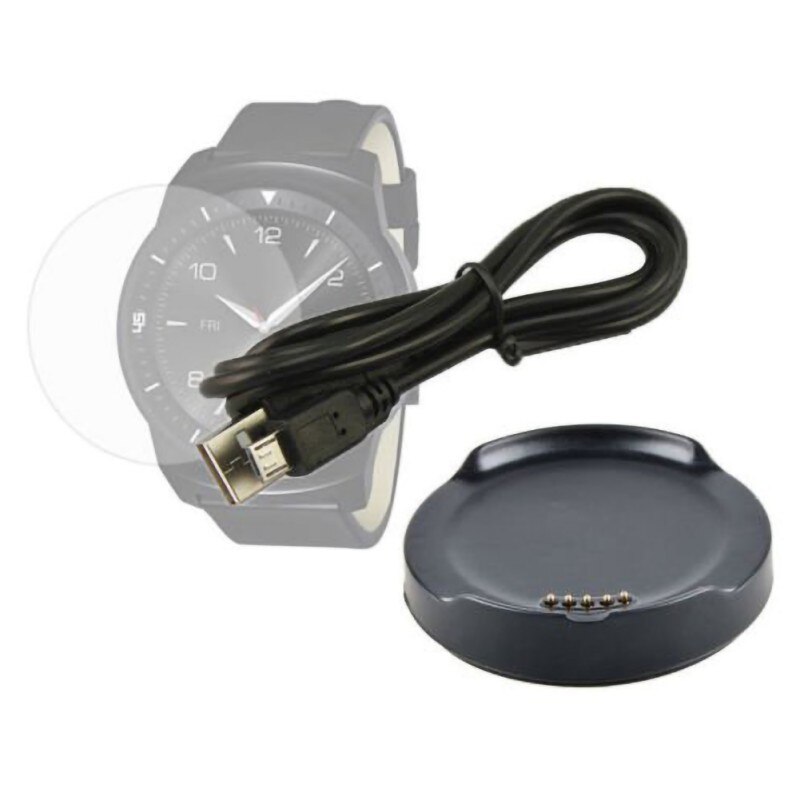 Sl- smart watch fastsun oplaadstation lader + usb-kabel lg urbane watch  w150 3rd generatie smart watch accessoires