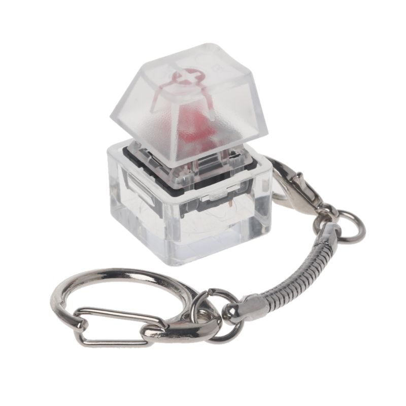 Gateron MX Switch Mechanical Switch Keychain For Keyboard Switches Tester Kit Without LED Light Toys Stress Relief 20CB