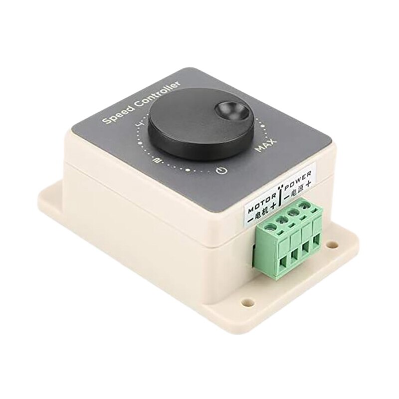 10-60V 20A Dc Motor Modulator Pwm Dc Motor Speed Controller Waterdichte Behuizing Ac Motor Speed Controller: Default Title