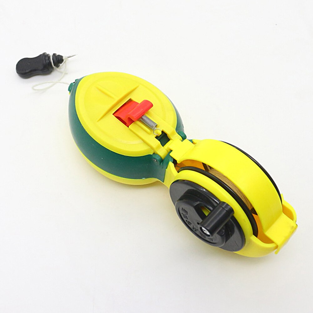 Construction Tool Chalk Line Woodworking Construction Tool Manual Ink Marker Fountain Duct Chalk Line With 8M Nylon Wire Tools