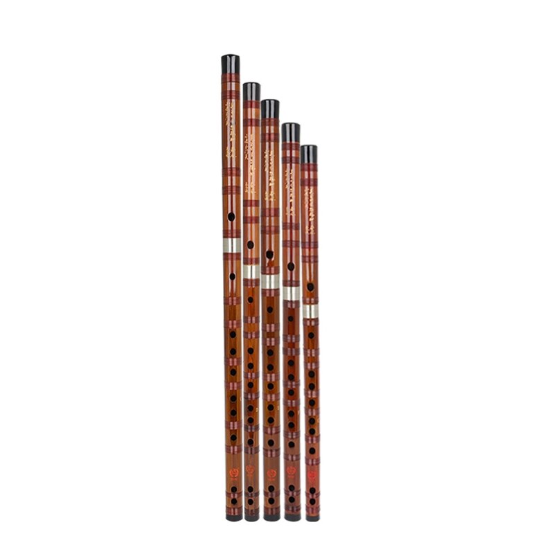Bamboe Fluit Houtblazers Fluiten Muziekinstrumenten C D E F G Toetsen