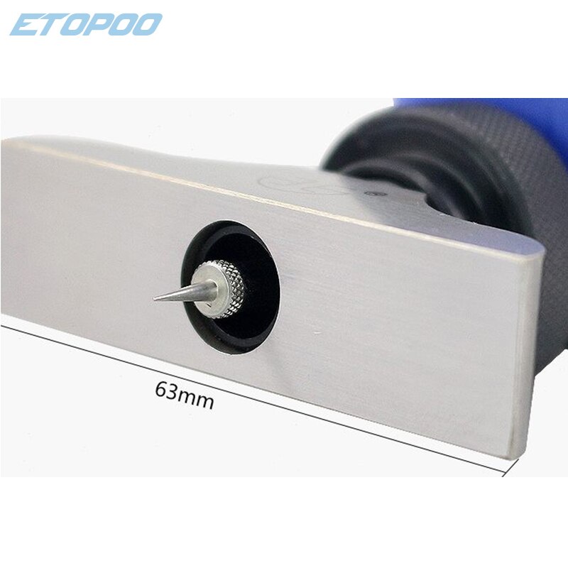 12.7mm/25.4mm Dial Indicator Holder with Dial Indicator Depth Point Indicator Digital Micrometre Measuring Instrument