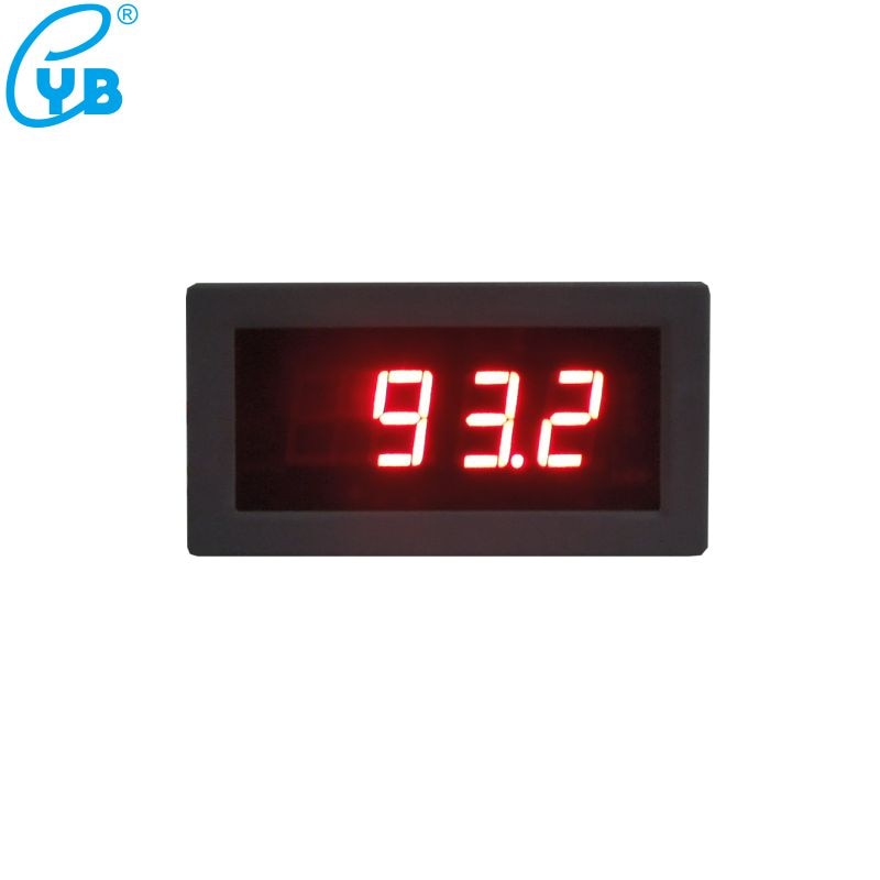 DC100A Ammeter LED Digital Ampere Panel Meter Current Tester Ampere Amp Gauge with Shunt 100A 75mV 3 1/2 LED Display Red Blue: Red