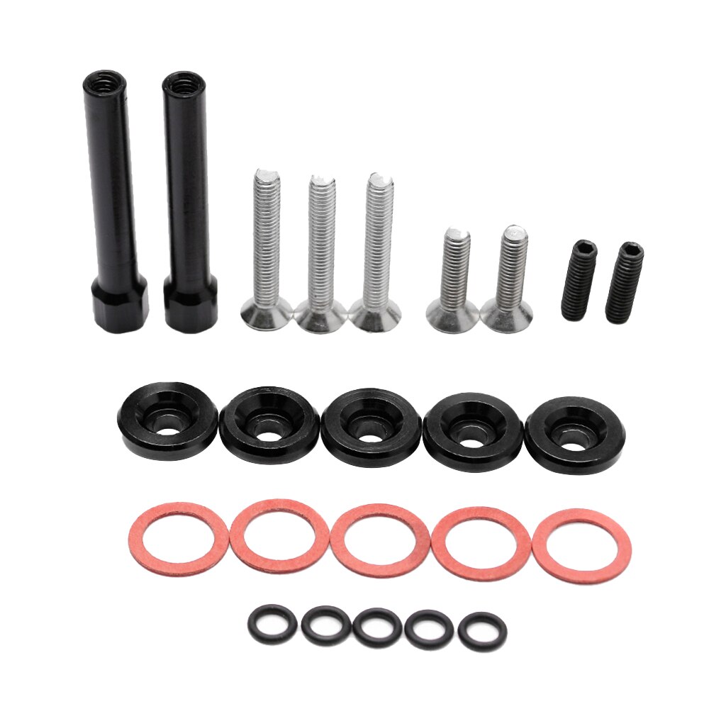 Aluminum Engine Valve Cover Washer+Metal Bolt Kit (Hardware as Shown in the Picture)