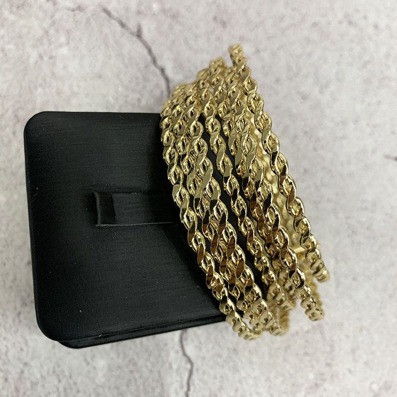 Marokkaanse Stijl Armband Set Goudkleurige Dames Armband Frans Ontworpen Armband Voor Vrouwen Met Luxe Manchet Pols Sieraden: Puur Goud Kleur