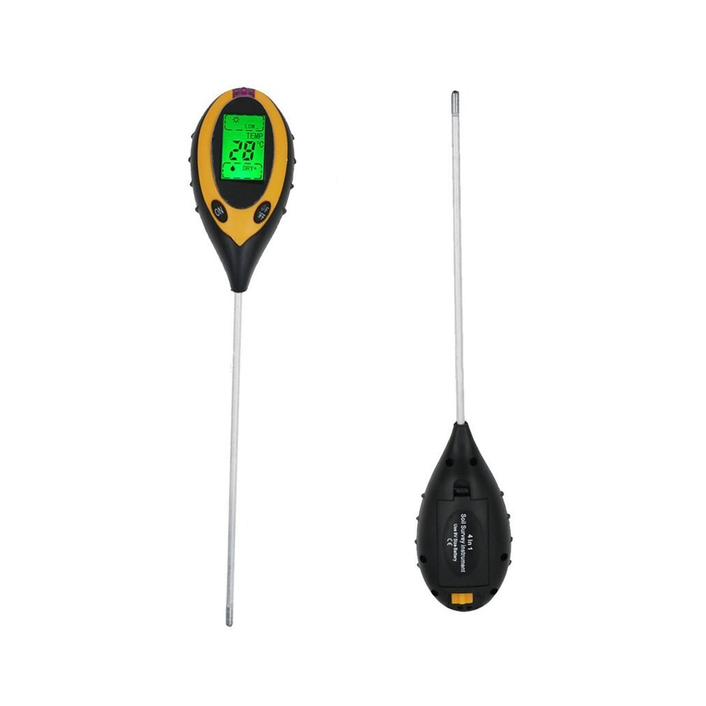 Portable Crops Measure Earth PH Four In One Soil Tester Temperature Soil Measuring Instrument