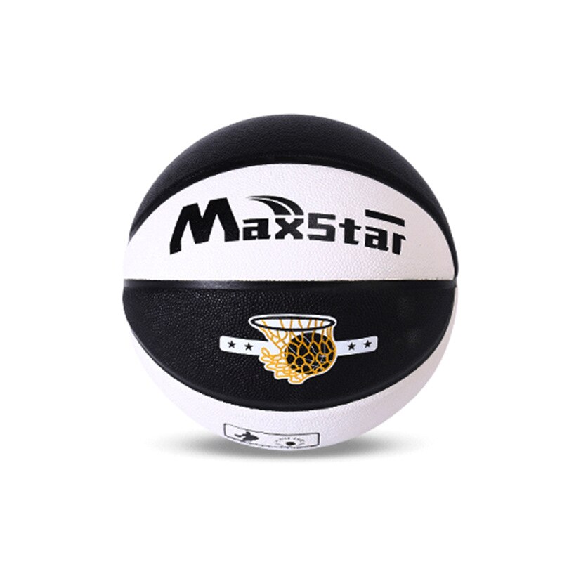 Fancy basketball bold officiel størrelse 7 pu læder udendørs indendørs spil træning mænd og kvinder basketball baloncesto: S