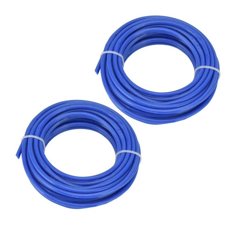 2Pcs 4mm String Trimmer Line Nylon Square Round Trimmer Line Blue Lawn Mower Accessories For Husqvarna For STIHL