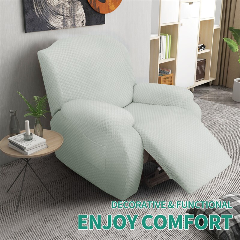 Luie Jongen Fauteuil Stoel Cover All Inclusive Massage Lounge Sofa Cover Wingback Fauteuil Sofa Elastische Cover Enkele Couch Cover: A14 Recliner Cover
