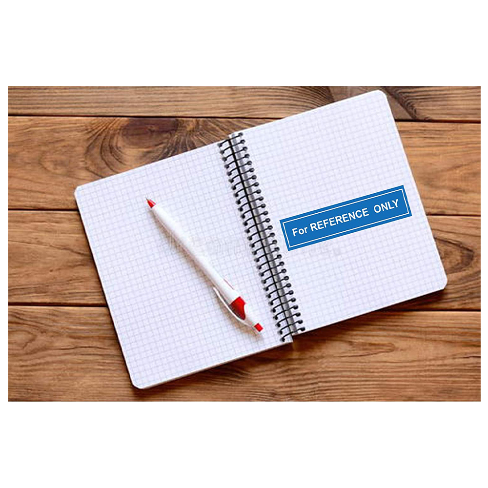 For Reference Only Stickers Removable Reference Label Warning On Book Notebook To Keep Safety Personel 0.5x2 Inch