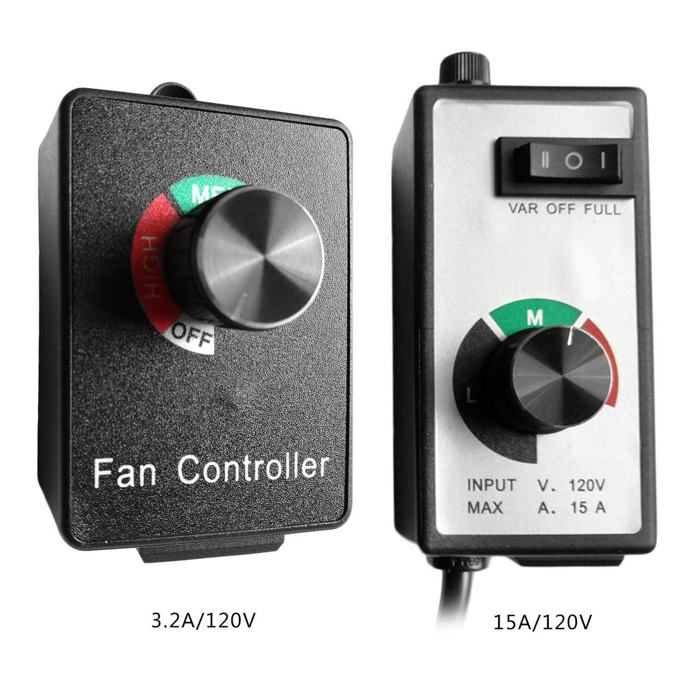 Variable Blower Speed Fan Controller Practical Easy To Use Inline Duct Exhaust Fan Speed Controller Tools