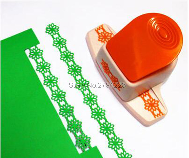 Stor dekorativ blomst kant kant kant af prægning maskine håndlavet enhed diy papir cutter håndlavet scrapbooking