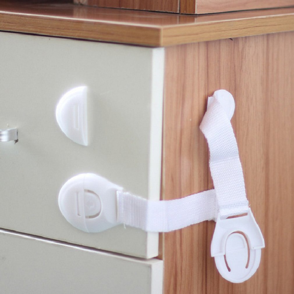 10 stücke Baby Sicherheits Schloss Schublade Sperren Multi-funktion Schutz Baby Kühlschrank Schloss freundlicher Lange Schrank Türschloss